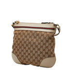 Gucci GG Canvas Sherry Line Mayfair Shoulder Bag Pochette Beige Multicolor — view 2