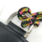 Dior Card Case Lewis Hamilton Vertical Holder Black Multicolor Leather Canvas — view 6