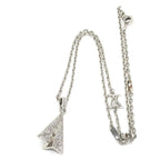 Louis Vuitton Pendant LV Pay Per Plane Silver Metal Rhinestone — view 5