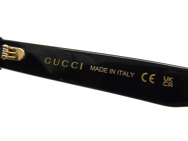 Gucci Sunglasses Black Lens Gradient Acetate Eyewear — view 5