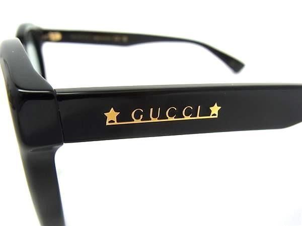 Gucci Sunglasses Black Lens Gradient Acetate Eyewear — view 3