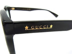 Gucci Sunglasses Black Lens Gradient Acetate Eyewear — view 3