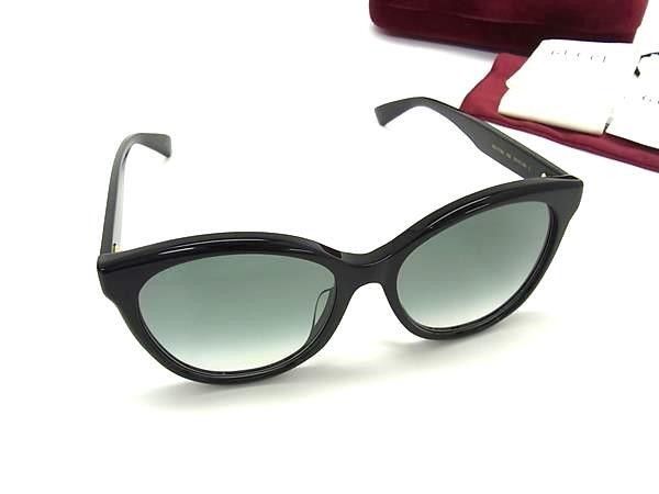 Gucci Sunglasses Black Lens Gradient Acetate Eyewear