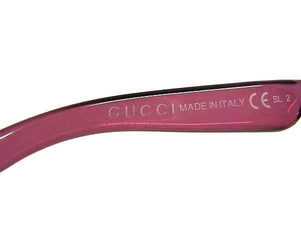 Gucci Sunglasses S Clear Color Lens Brown Gradient Acetate Eyewear — view 5