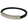 Hermes Leather Bracelet Vintage Black