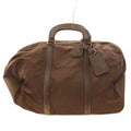 Prada Boston Bag Nylon Brown TK 4