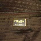 Prada Boston Bag Nylon Brown TK 4 — view 9
