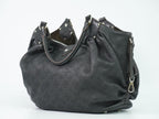 Louis Vuitton LV Mahina Neo L Leather Shoulder Bag Noir Black — view 2