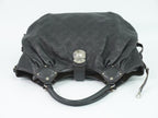 Louis Vuitton LV Mahina Neo L Leather Shoulder Bag Noir Black — view 5