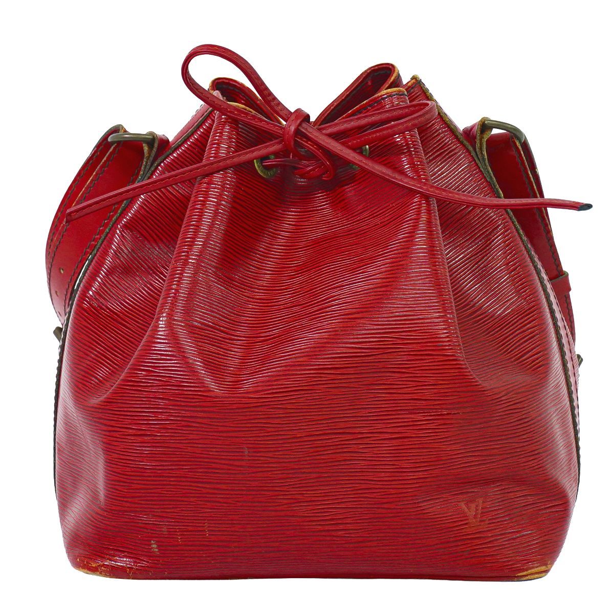 Louis Vuitton LV Petit Noe Epi Leather Shoulder Bag