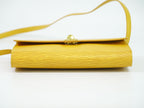 Louis Vuitton LV Arche Epi Leather Shoulder Bag Pochette Tassili Yellow — view 3
