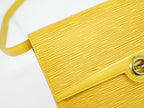 Louis Vuitton LV Arche Epi Leather Shoulder Bag Pochette Tassili Yellow — view 7