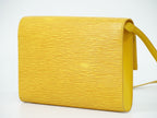 Louis Vuitton LV Arche Epi Leather Shoulder Bag Pochette Tassili Yellow — view 2