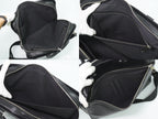 Louis Vuitton LV Bassano MM Epi Leather 2-Way Business Bag Handbag Noir Black — view 8