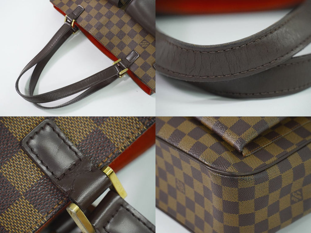 Louis Vuitton LV Uzes Damier Ebene Tote Brown — view 6