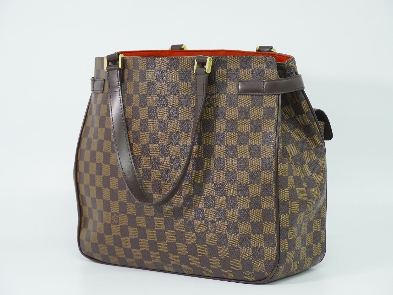Louis Vuitton LV Uzes Damier Ebene Tote Brown — view 2