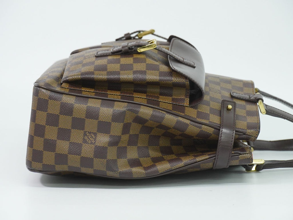 Louis Vuitton LV Uzes Damier Ebene Tote Brown — view 4