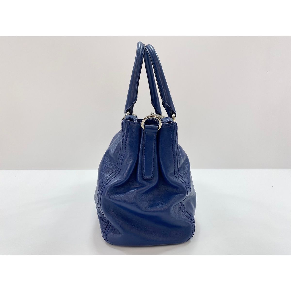 Prada Handbag 2-Way Blue — view 5