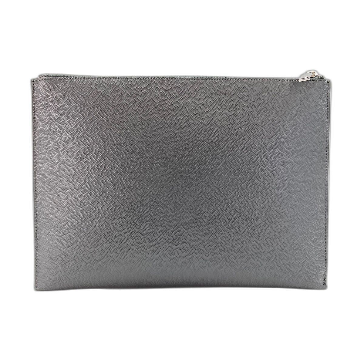 Saint Laurent Clutch Gray — view 2