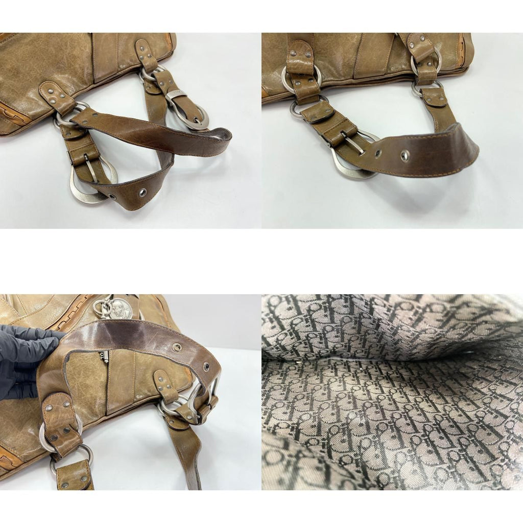 Dior Handbag Gaucho Khaki — view 9