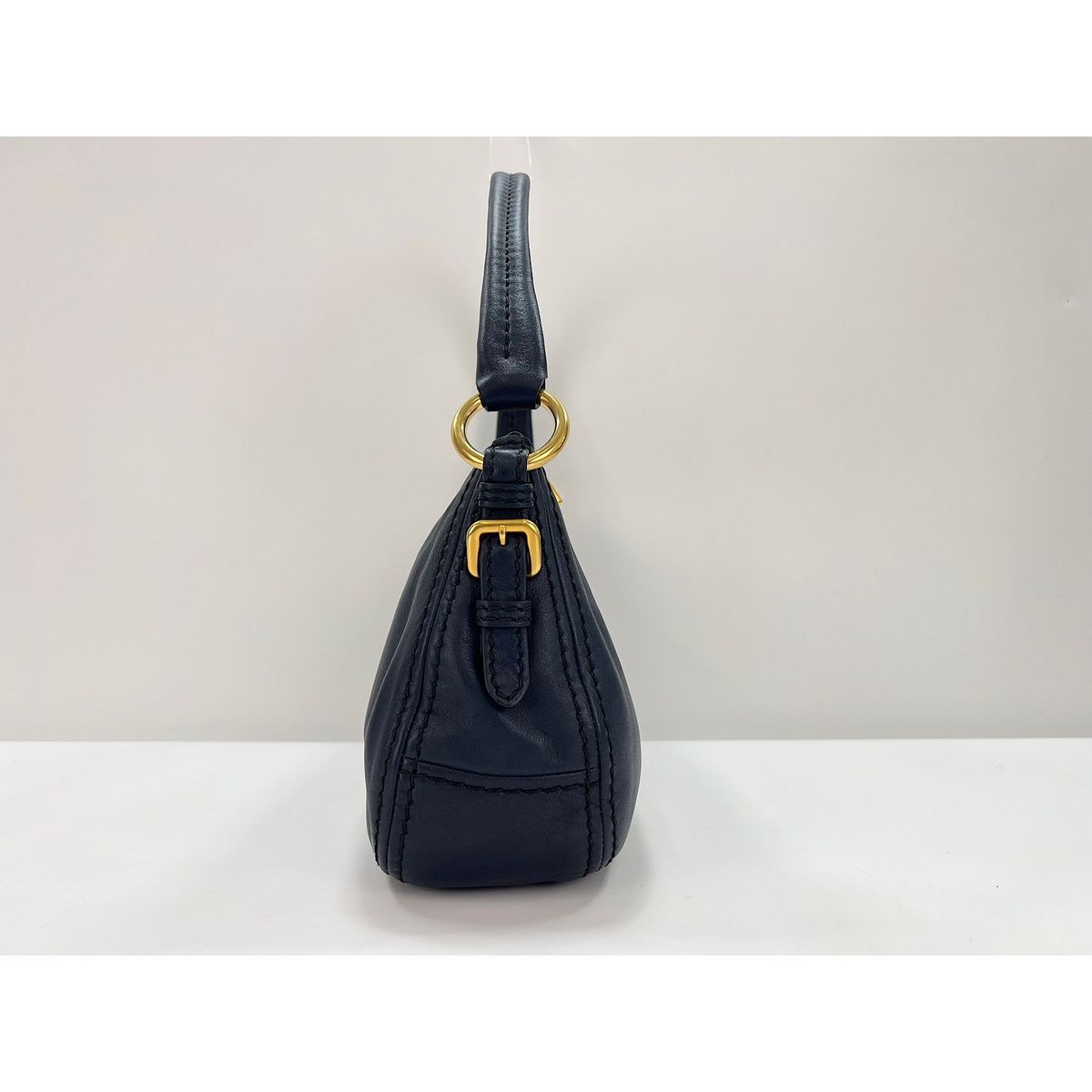 Prada Shoulder Bag Navy — view 6