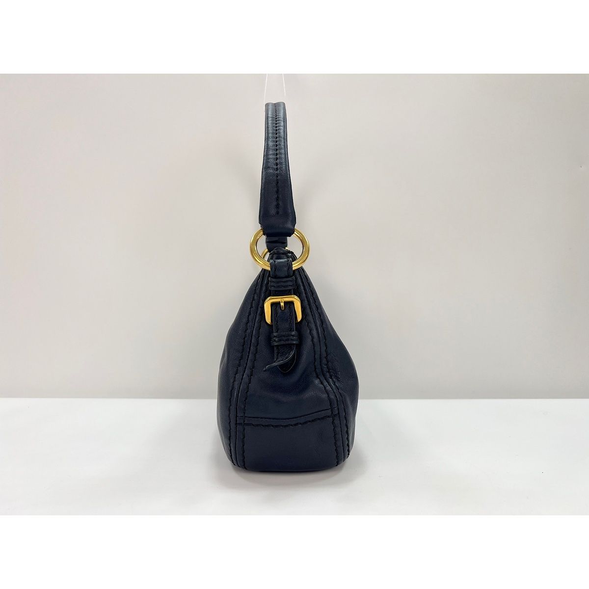 Prada Shoulder Bag Navy — view 5