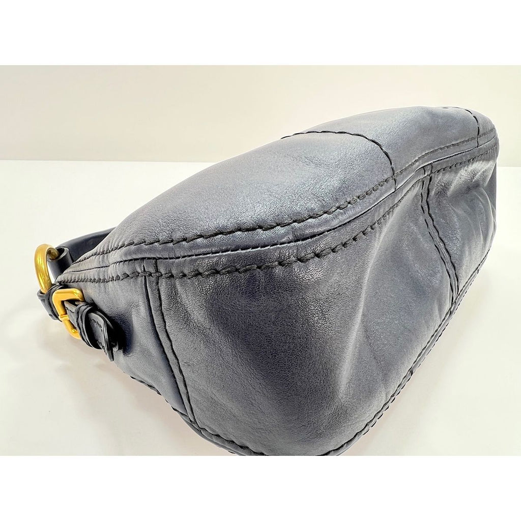 Prada Shoulder Bag Navy — view 8