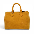 Louis Vuitton Speedy 25 Mini Boston Bag Epi Leather Yellow — view 3