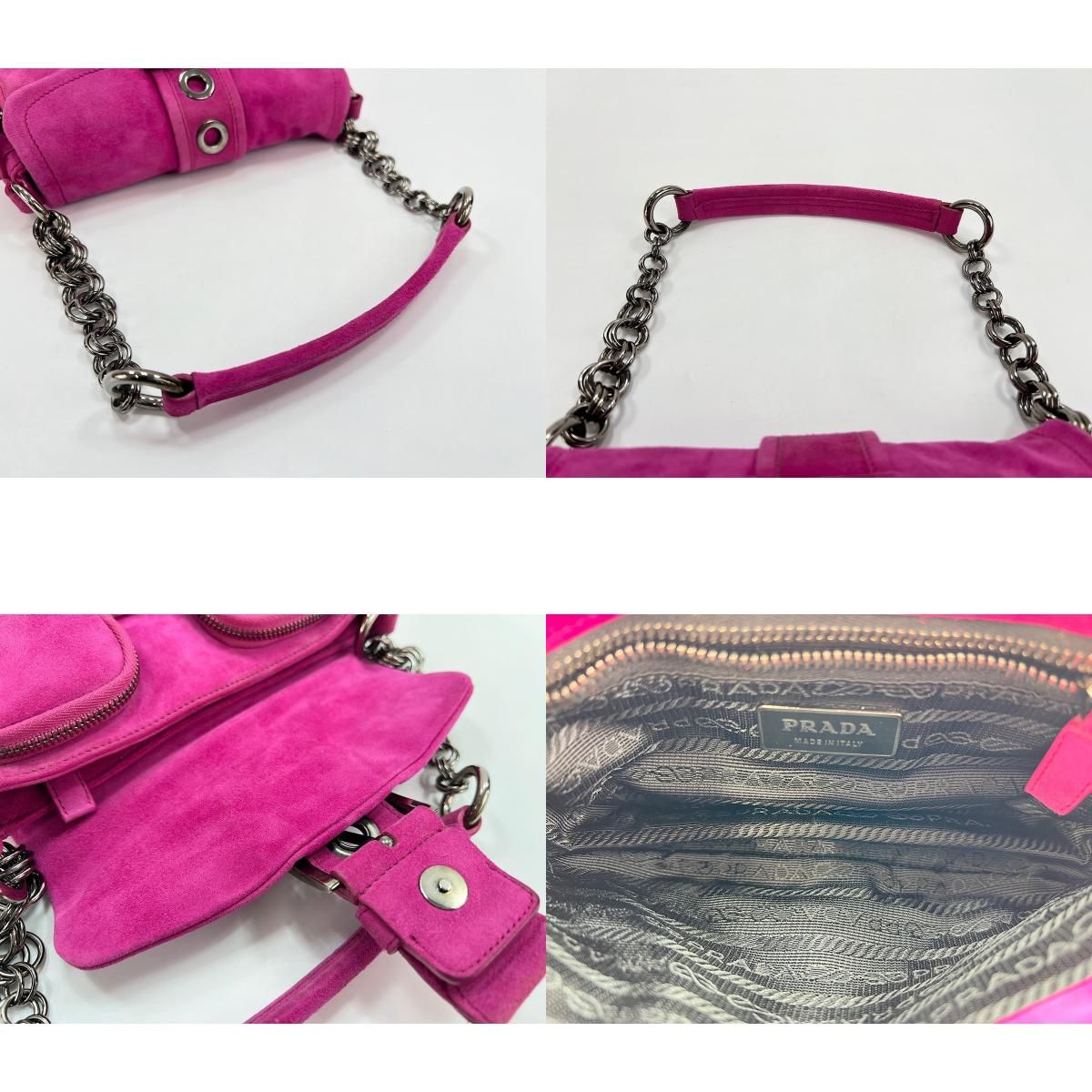 Prada Shoulder Bag Pink — view 9
