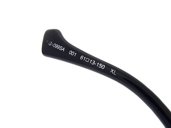 Gucci Sunglasses Pilot Gunmetal Metal Acetate Asian Fit Eyewear — view 3