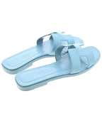 Hermes Sandals Blue — view 2