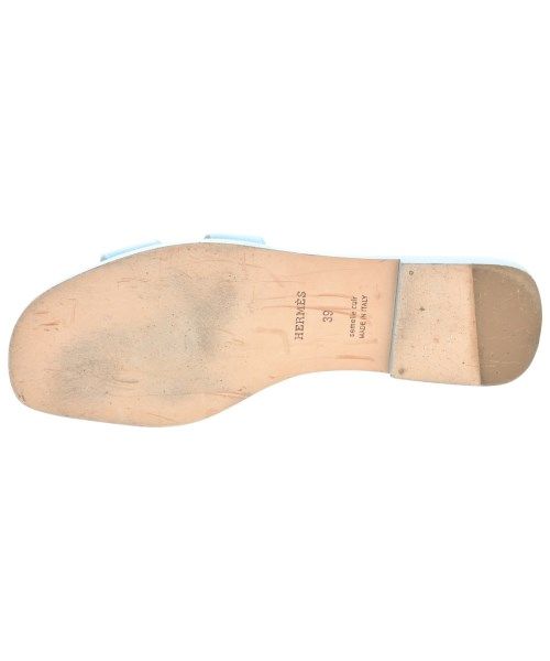 Hermes Sandals Blue — view 3