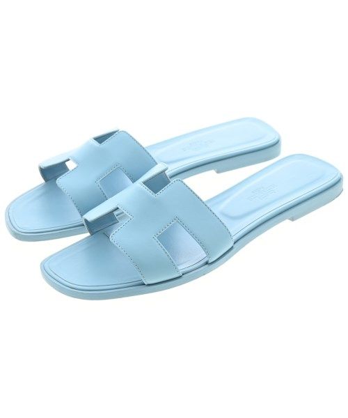 Hermes Sandals Blue