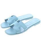Hermes Sandals Blue