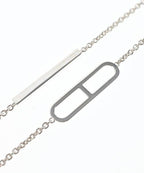 Hermes Necklace Silver — view 5