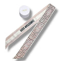 Dior Mitzah Scarf Silk Logo Pink White