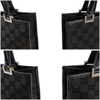 Gucci GG Canvas Jackie Line Mini Tote Black — view 4