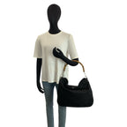 Gucci Bamboo Black Silver Nylon 001 2-Way Shoulder — view 6