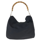 Gucci Bamboo Black Silver Nylon 001 2-Way Shoulder — view 2