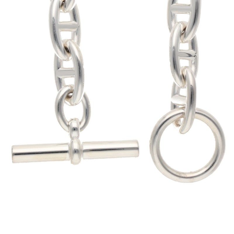 Hermes Chaine D'ancre GM Silver Bracelet — view 4