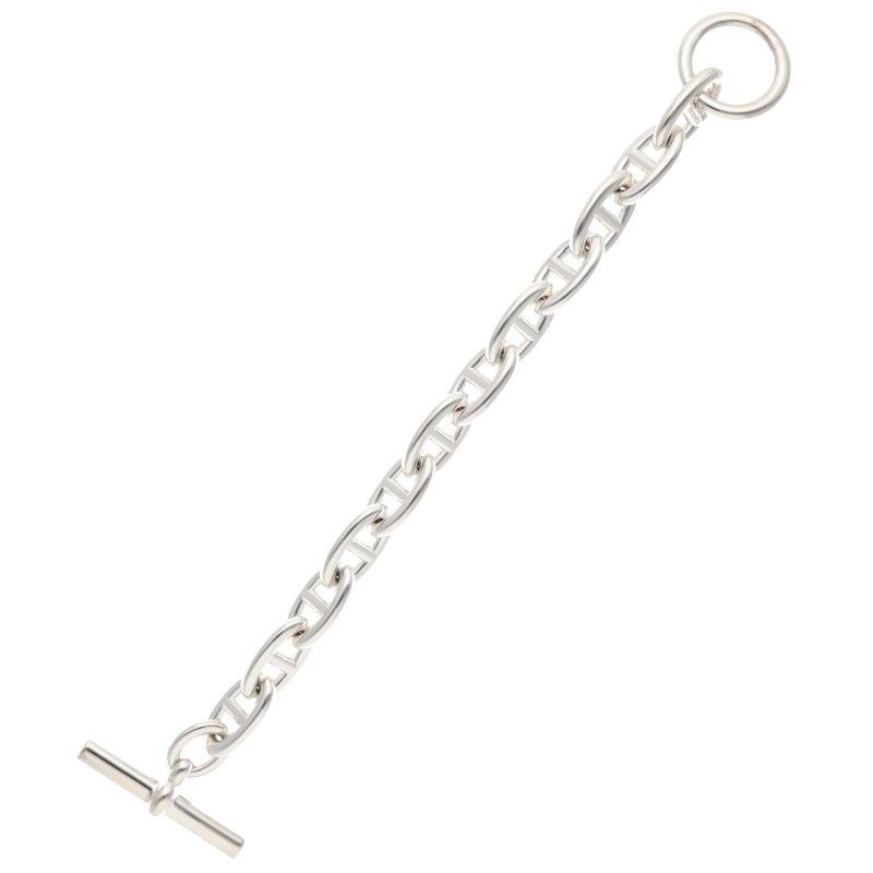 Hermes Chaine D'ancre GM Silver Bracelet — view 2