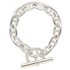 Hermes Chaine D'ancre GM Silver Bracelet