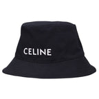 Celine Logo Cotton Bucket