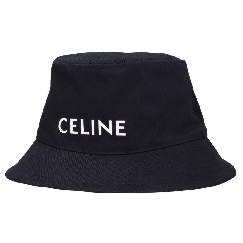 Celine Logo Cotton Bucket