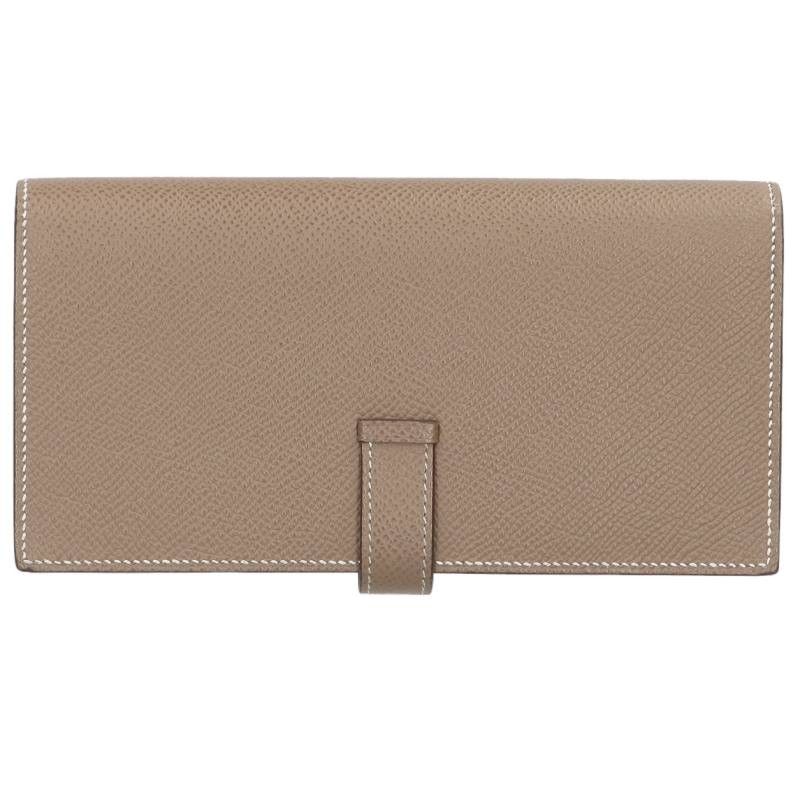 Hermes Bearn Souffle Etoupe Wallet — view 2