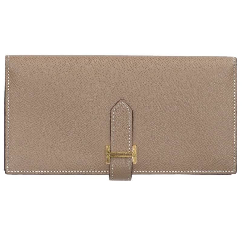 Hermes Bearn Souffle Etoupe Wallet
