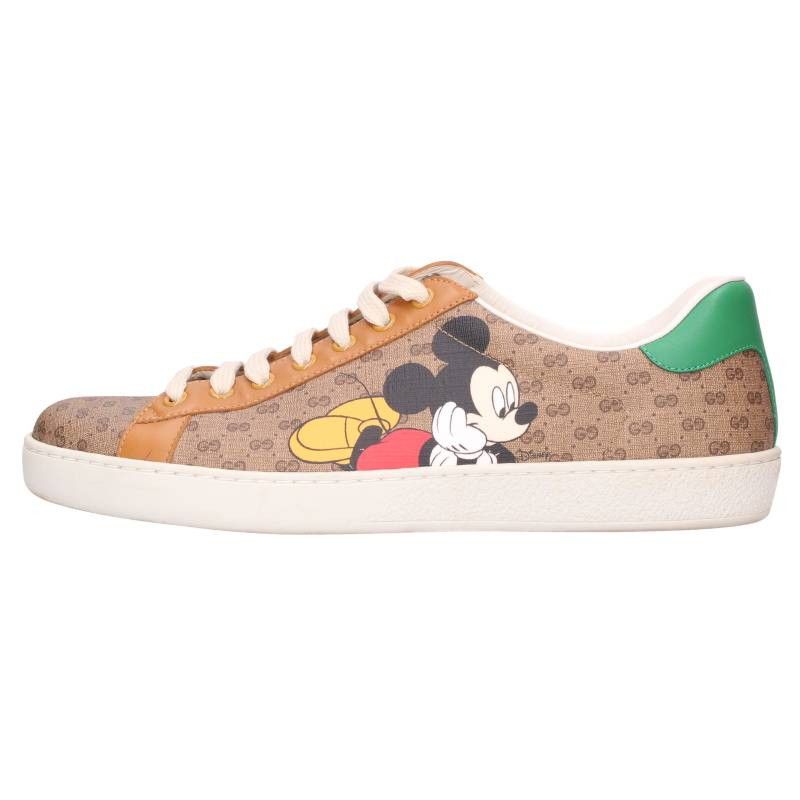 Gucci Character Print Micro GG Low Cut Sneakers