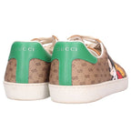 Gucci Character Print Micro GG Low Cut Sneakers — view 2