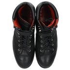 Hermes Side Logo Patch Hiking Leather Boots — view 4