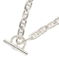 Hermes Chaine D'ancre Silver Choker Necklace GM